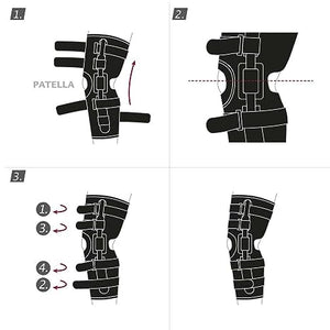 Actimove Professional Knee Brace with Composite Polycentric Hinges