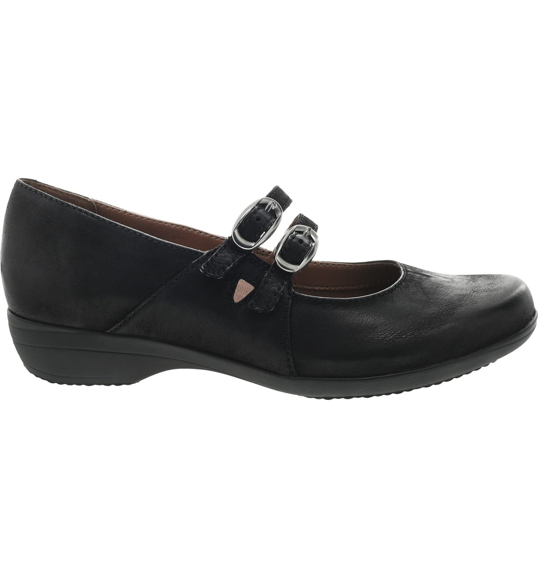 Dansko Fynn Black Burnished Nubuck