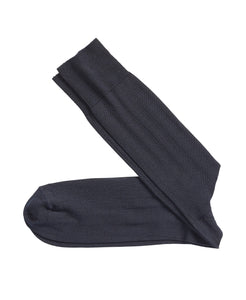 JOHNSTON&MURPHY Pima Cotton Ribbed Socks