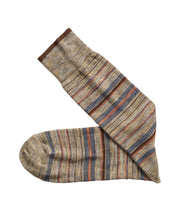 JOHNSTON&MURPHY Heather Stripe Socks