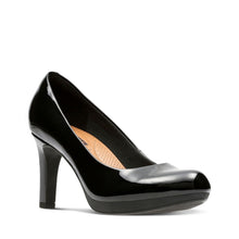 Clark's Adriel Viola Heels Black Patent