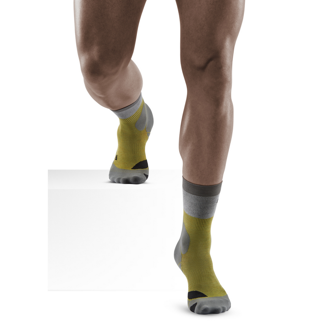 Hiking Light Merino Mid Cut Compression Socks, Men