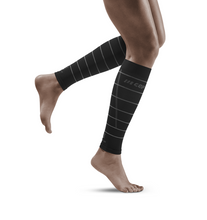 Reflective Compression Calf Sleeves, Women