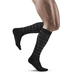 Reflective Tall Compression Socks, Men