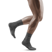 Reflective Mid Cut Compression Socks, Men