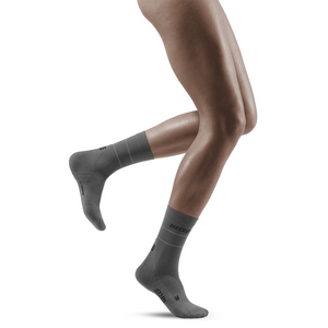 Reflective Mid Cut Compression Socks, Women