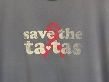 Save the Tatas Blue T-Shirt