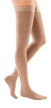 mediven comfort, 30-40 mmHg, Thigh High w/ Lace Top-Band, Closed Toe