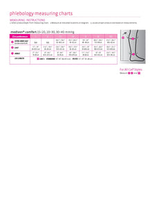 mediven comfort, 15-20 mmHg, Calf High, Closed Toe